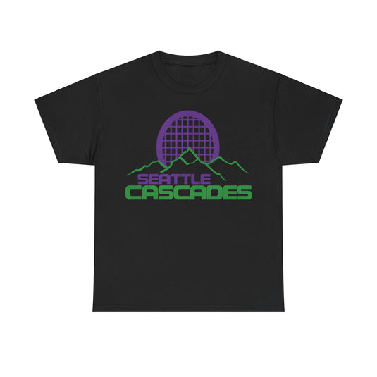 Seattle Cascades Tennis Team Retro Nostalgic T-shirt