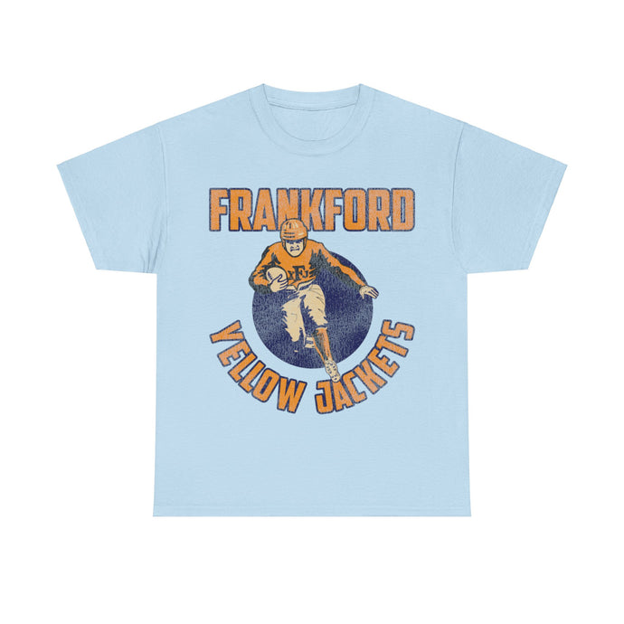 Frankford Yellow Jackets Retro Nostalgic Football T-shirt