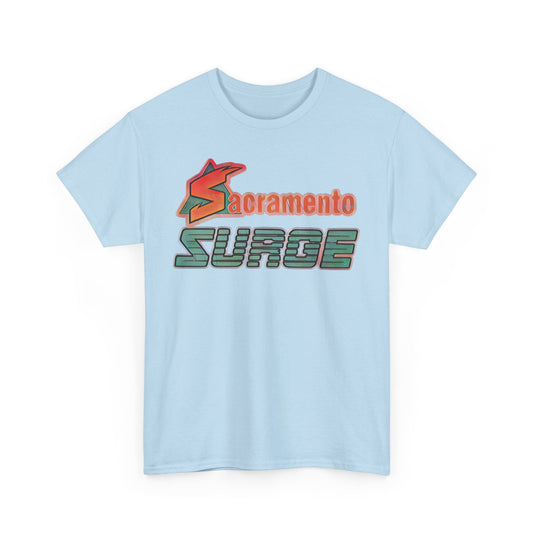 Sacramento Surge Football WLAF California 1991-1992 T-shirt