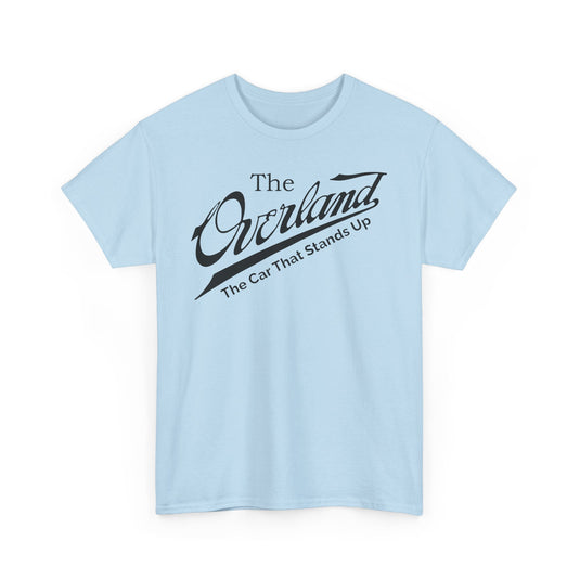 Overland The Car That Stands Up Classic Script Logo T-shirt