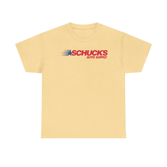 Schucks Auto Supply Speed Star Logo Automotive Parts Store Chain T-shirt
