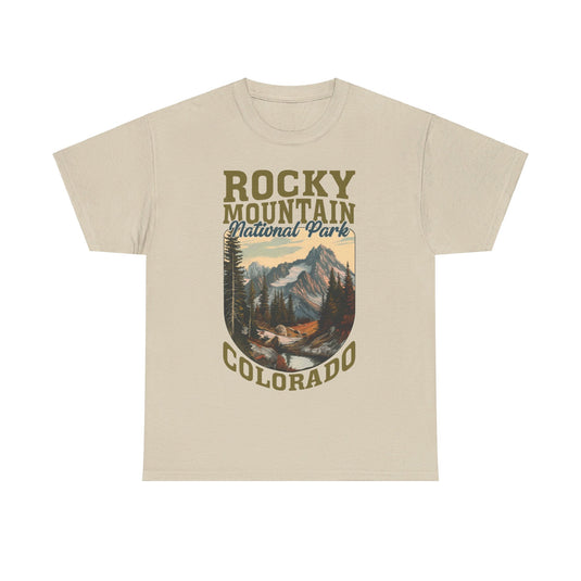 Rocky Mountain National Park Colorado Poster Print T-shirt