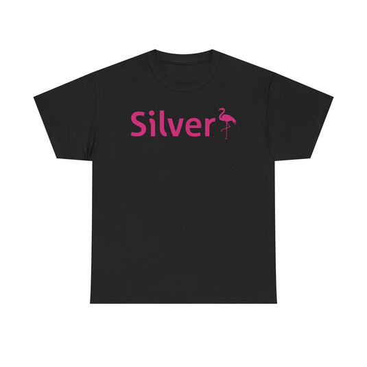 Silver Airways Flamingo Logo T-Shirt Regional Aviation