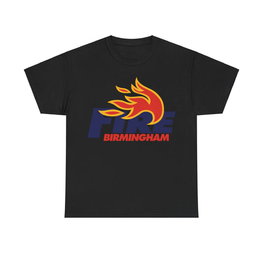 Birmingham Fire Football Team Nostalgic Retro T-shirt