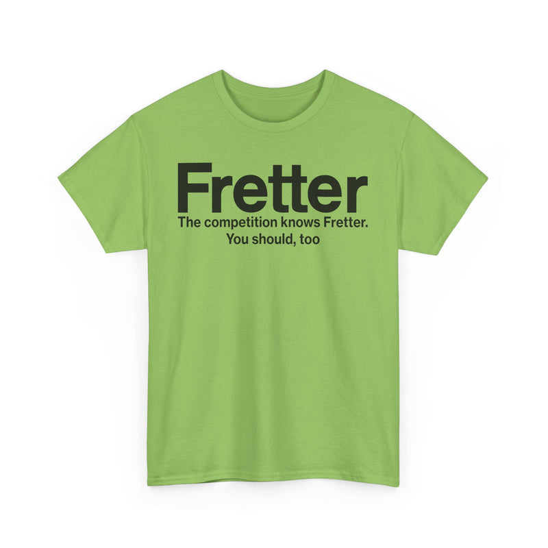 Load image into Gallery viewer, Fretter Competition Knows You Should Too Electronics T-Shirt

