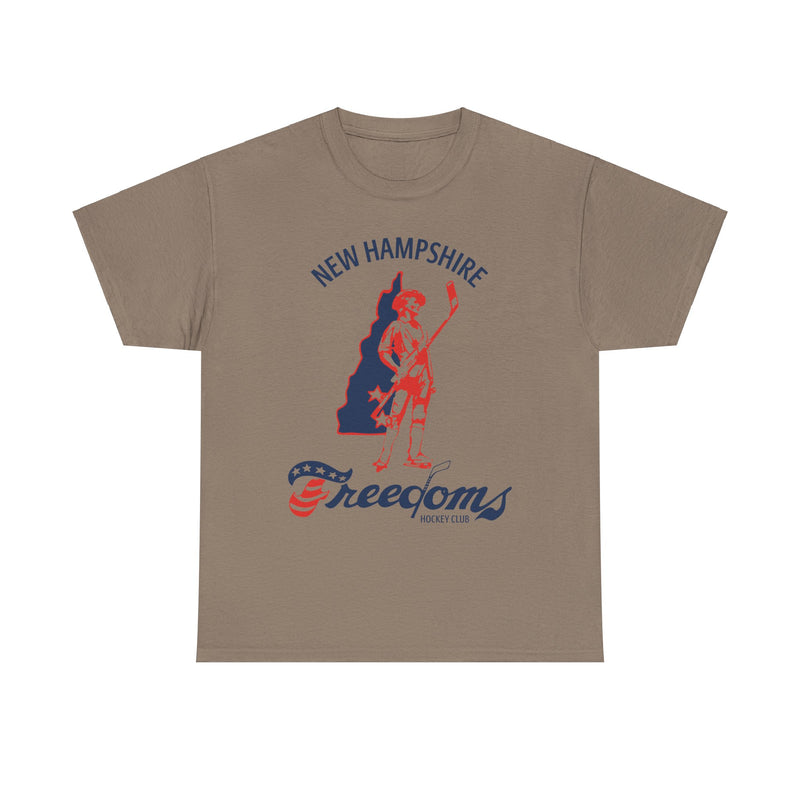 Load image into Gallery viewer, New Hampshire Freedoms Northeastern Hockey League 1978 T-shirt
