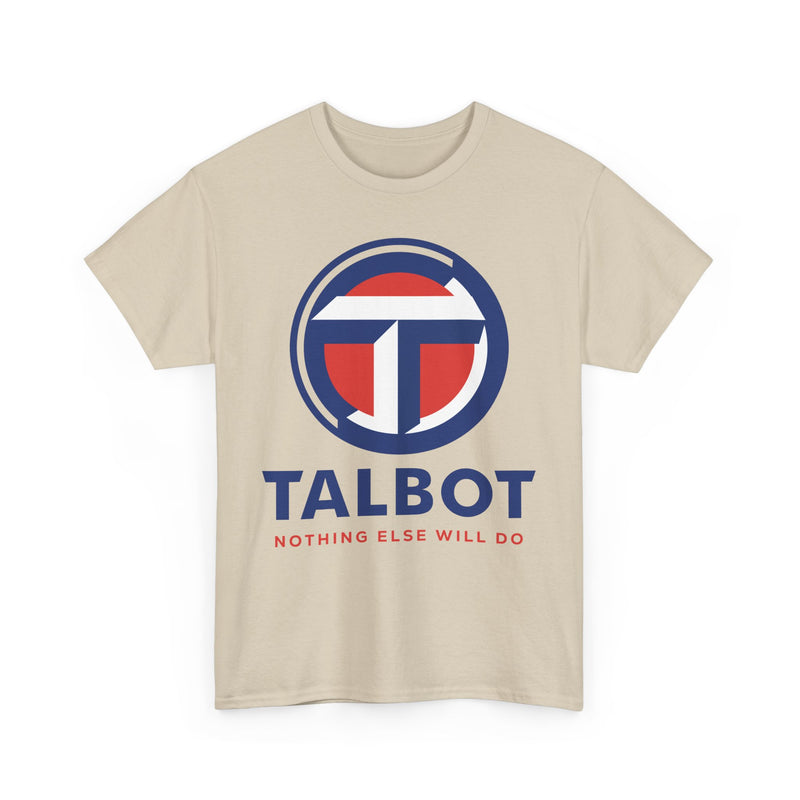 Load image into Gallery viewer, Talbot Nothing Else Will Do Classic British Car Logo Vintage T-shirt
