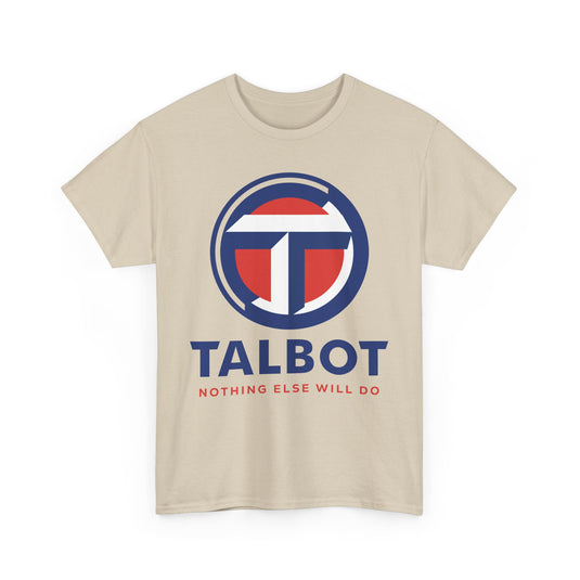 Talbot Nothing Else Will Do Classic British Car Logo Vintage T-shirt