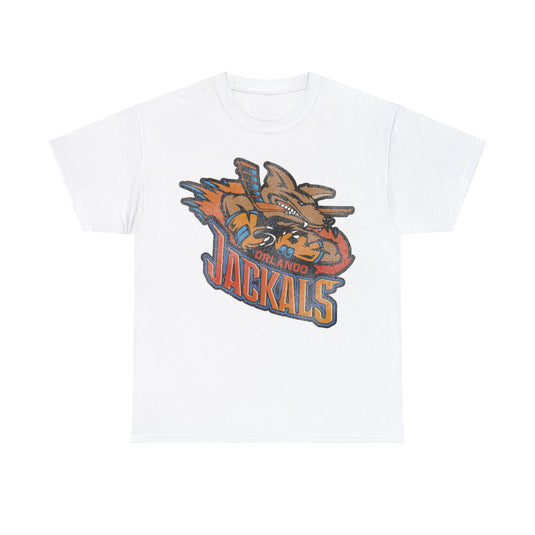 Orlando Jackals Logo Nostalgic Defunct Retro Hockey T-shirt