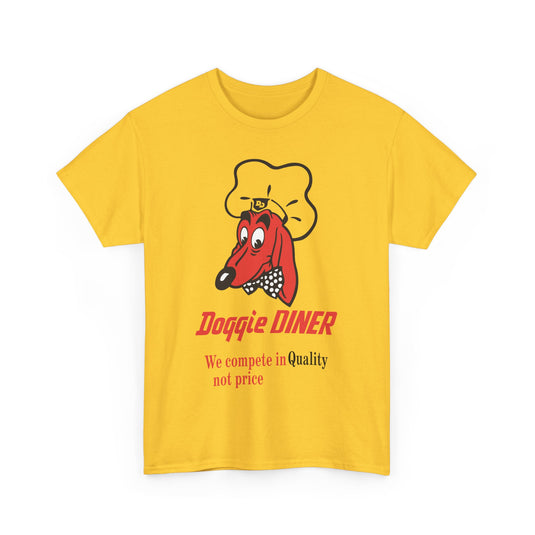Doggie Diner Vintage San Francisco Classic Restaurant Logo T-Shirt