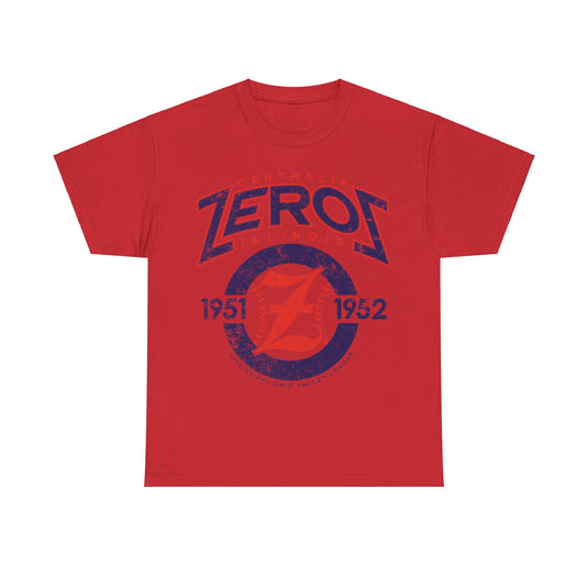 Centralia Zeros Est 1951 Illinois Baseball Team T-shirt