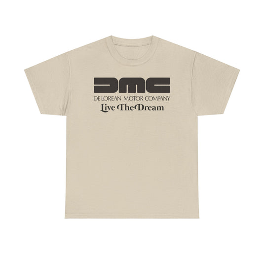 DMC DeLorean Motor Company Live The Dream Vintage T-shirt