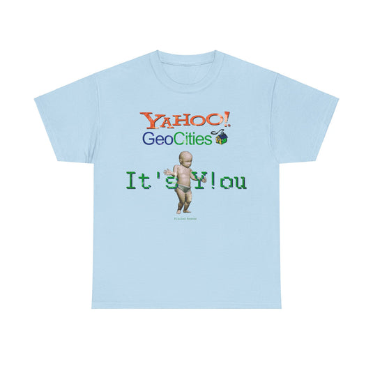 Geocities Internet Pioneer Website Nostalgic Tribute T-Shirt