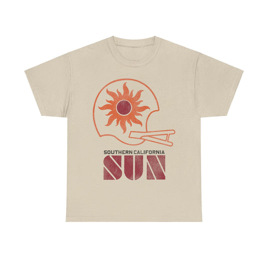 Southern California Sun Retro Nostalgic Football T-shirt