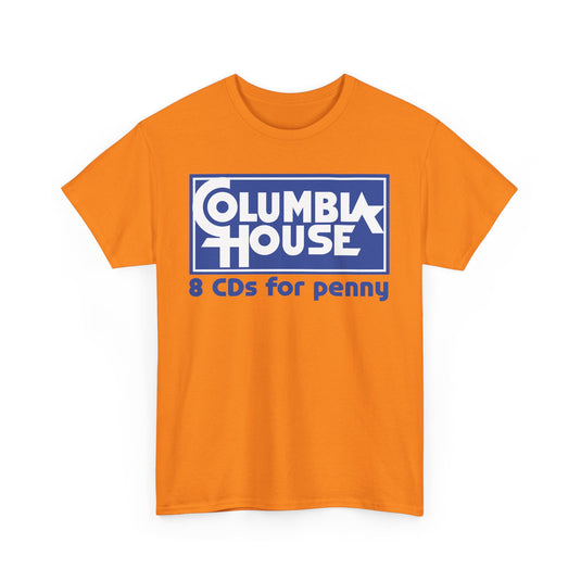 Columbia House 8 CDs for Penny Retro 90s Nostalgia T-Shirt