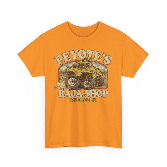 Peyotes Baja Shop San Diego California Car T-shirt