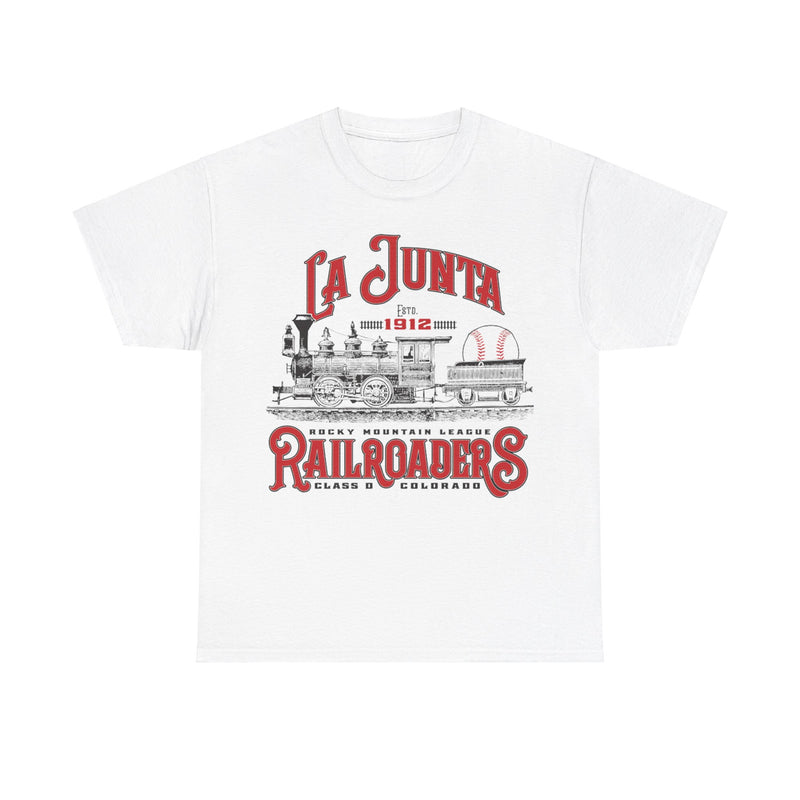 Load image into Gallery viewer, La Junta Railroaders Est 1912 Colorado Baseball T-shirt
