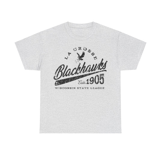 La Crosse Blackhawks Est 1905 Wisconsin Baseball T-shirt