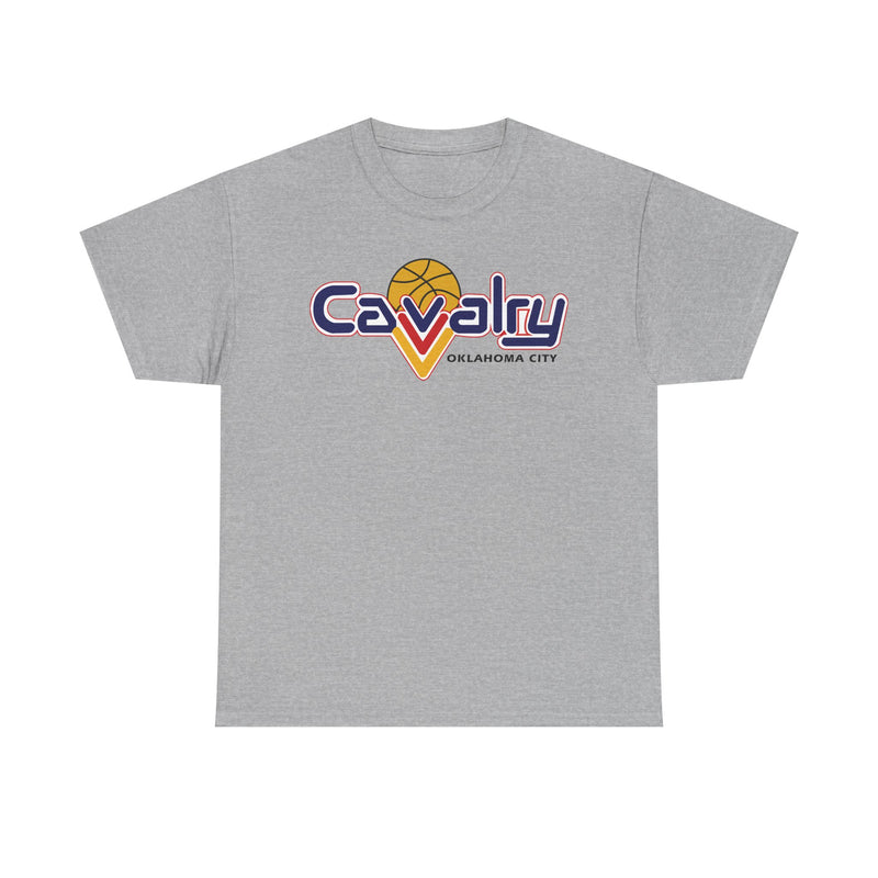 Load image into Gallery viewer, Oklahoma City Cavalry 1990-1997 CBA Basketball T-shirt
