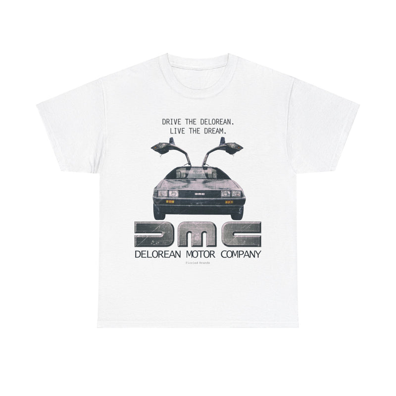 Load image into Gallery viewer, Delorean Motor Company Nostalgic Retro Logo Car T-shirt
