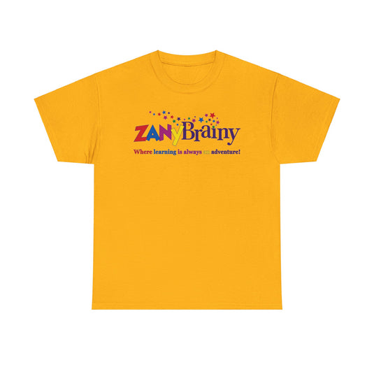 Zany Brainy Store Logo T-Shirt: “Where Learning Is Always an Adventure”