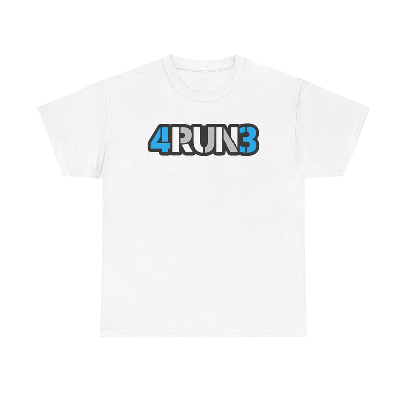Load image into Gallery viewer, 4RUN3 T-Shirt Defunct Running Company Bankrupt Logo Tee

