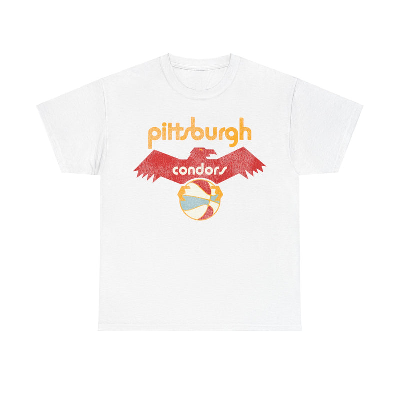 Load image into Gallery viewer, Pittsburgh Condors ABA Basketball Team Nostalgic Retro T-shirt
