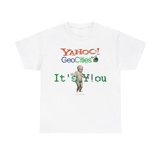 Geocities Internet Pioneer Website Nostalgic Tribute T-Shirt