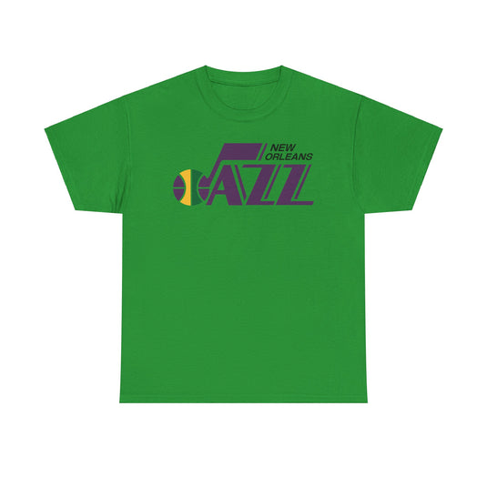 New Orleans Jazz Louisiana Basketball 1974-1979 T-shirt