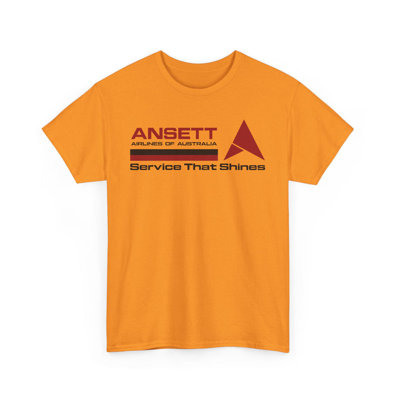 Load image into Gallery viewer, Ansett Airlines of Australia Red Triangle Service That Shines T-shirt
