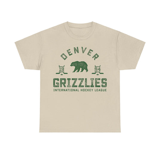 Denver Grizzlies Est 1994 Colorado Hockey Team T-shirt