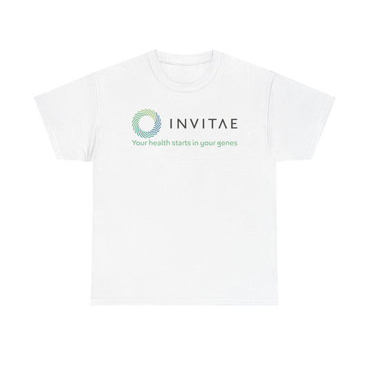 INVITAE Defunct Genetic Testing Health DNA T-Shirt Your Health Starts In Genes Tee
