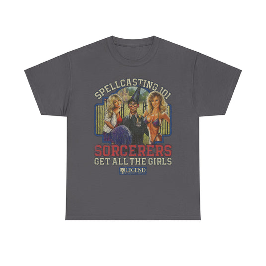 Spellcasting 101 Sorcerers Get All the Girls 1990 Adventure Video Game T-shirt