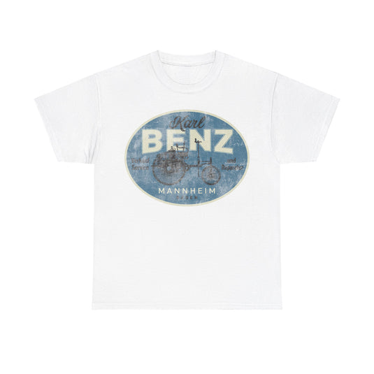 First Mercedes Benz Sign Logo Mannheim Baden Car T-shirt