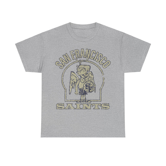 San Francisco Saints 1961 Basketball Distressed Print T-shirt