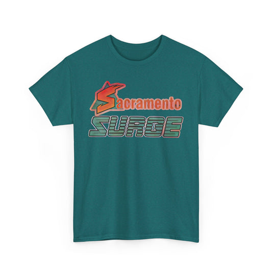 Sacramento Surge Football WLAF California 1991-1992 T-shirt