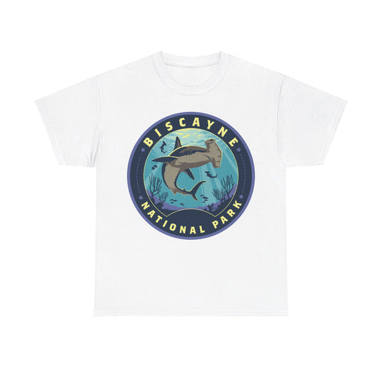 Biscayne National Park Florida Round Logo T-shirt