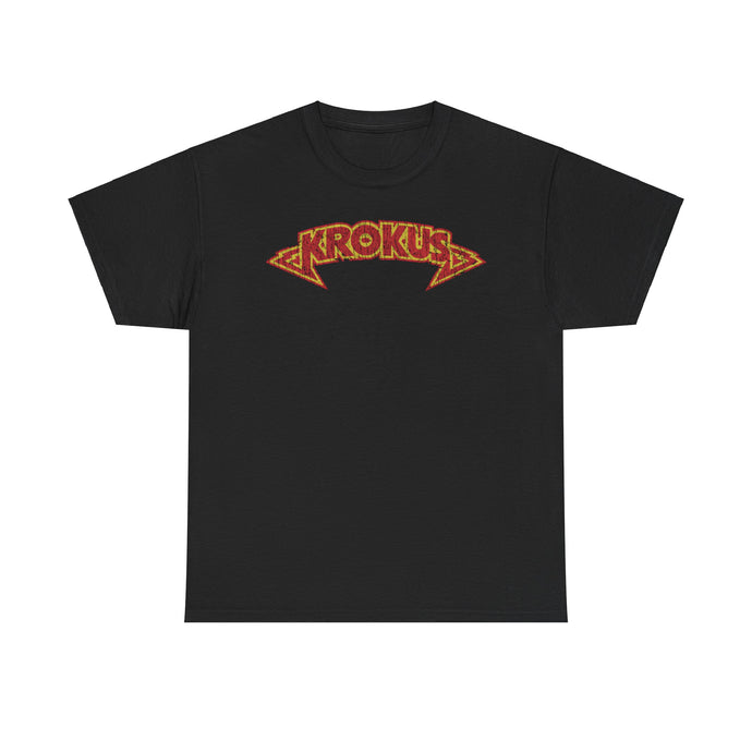 Krokus Swiss Heavy Metal Rock Band Logo T-shirt