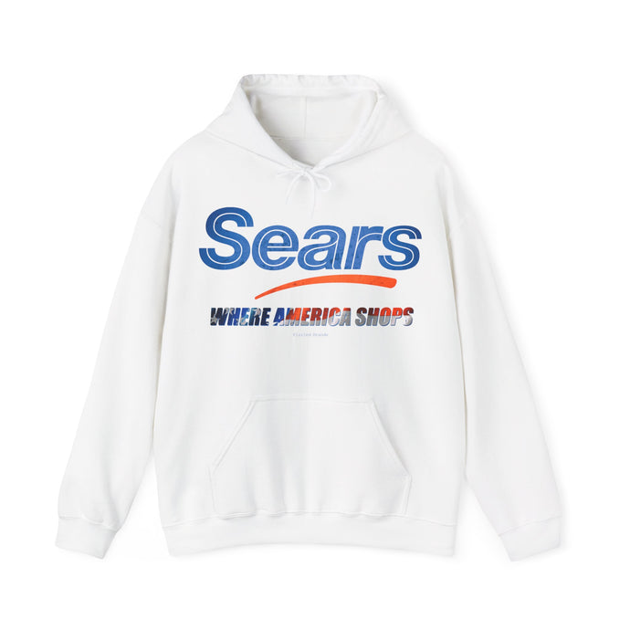 Sears Retail Store Where America Shops Nostalgic Logo Pullover Hoody