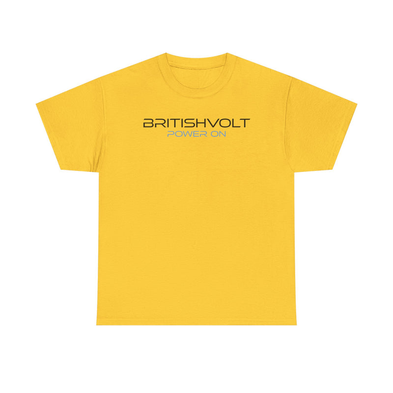Load image into Gallery viewer, Britishvolt T-Shirt - EV Battery Industry Bankrupt Logo Tee
