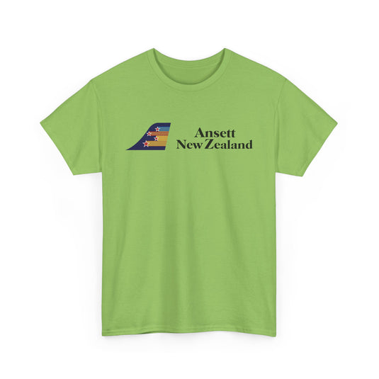 Ansett New Zealand Vintage Airline Logo Retro Aviation Memorabilia T-shirt