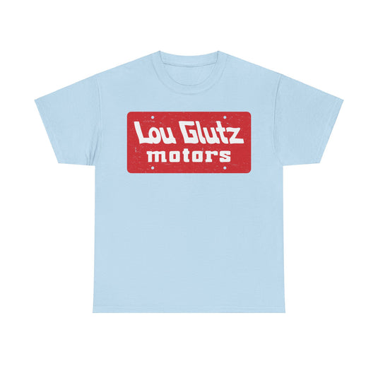 Lou Glutz Motors Car Dealership Nostalgic T-shirt