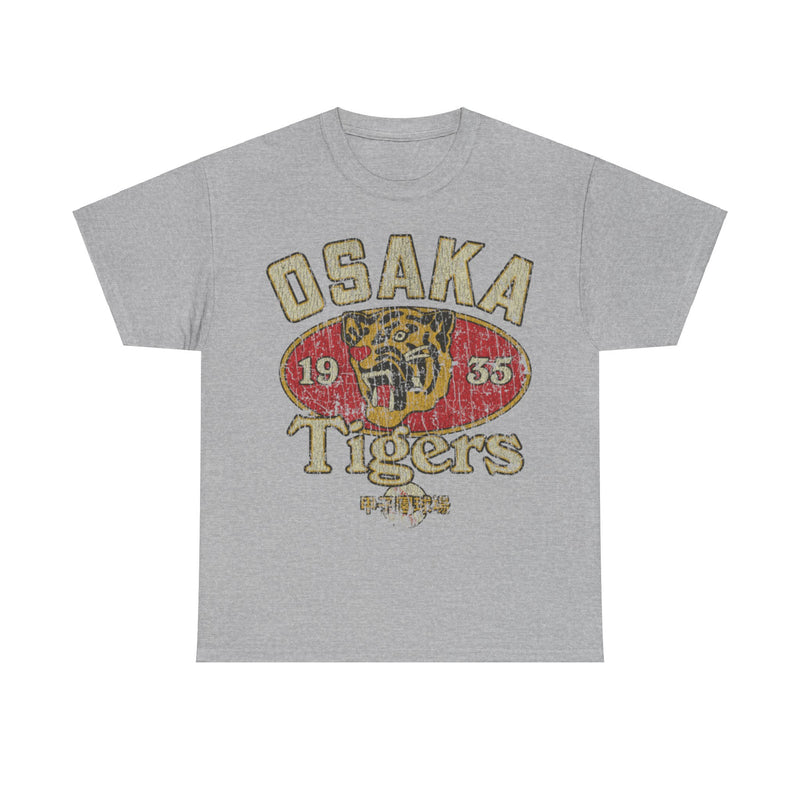 Load image into Gallery viewer, Osaka Tigers 1935 Baseball Distressed Print T-shirt
