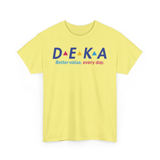 DEKA Better Value Every Day Vintage Logo T-Shirt