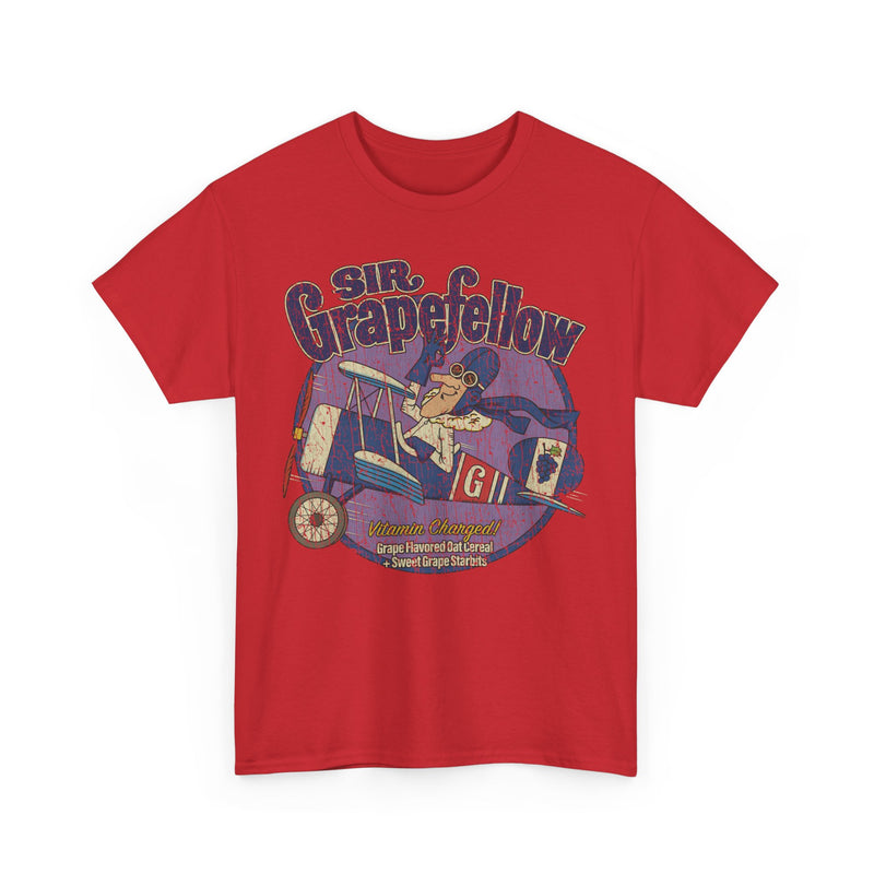 Load image into Gallery viewer, Sir Grapefellow Grape Flavored Oat Cereal Nostalgic T-shirt
