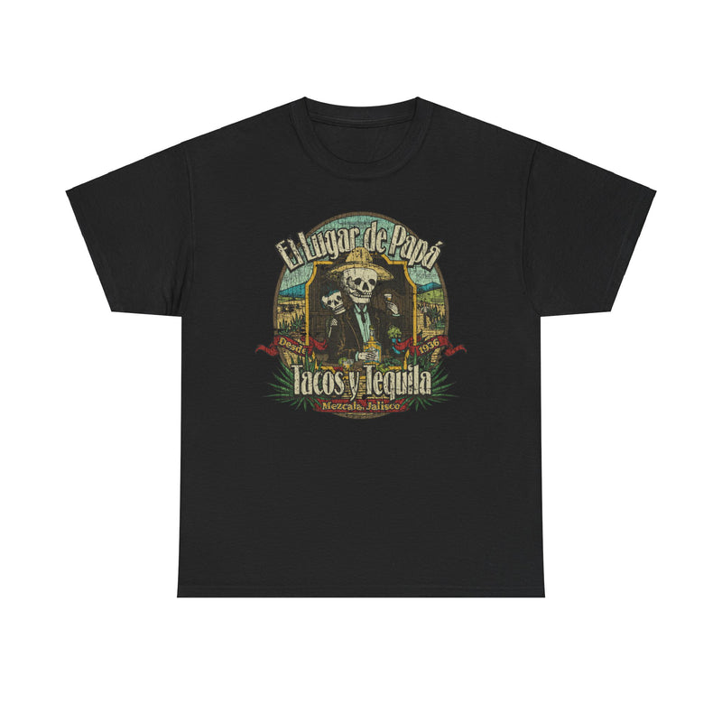 Load image into Gallery viewer, El Lugar de Papa Mezcala Jalisco Mexico Restaurant T-shirt
