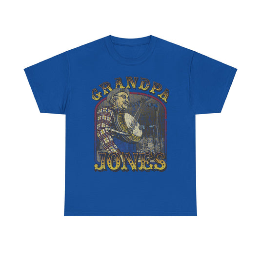 Grandpa Jones Country Music Banjo Player T-shirt