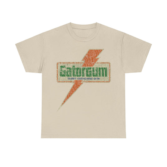 Gatorgum Thirst Quencher 1970 Distressed Print T-shirt