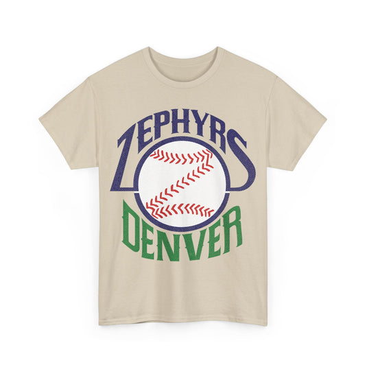 Denver Zephyrs Nostalgic Retro Baseball Team T-shirt