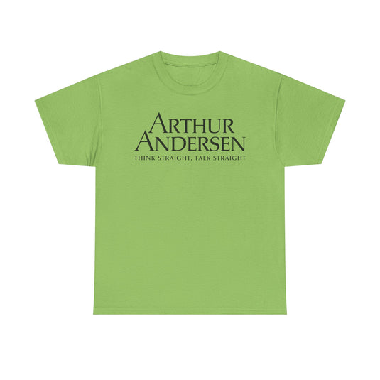 Arthur Andersen Think Straight Talk Straight Consulting T-Shirt